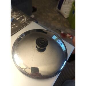 Stainless Revere Ware Pan Lid Replacement Lid Inner Lip 7.75"